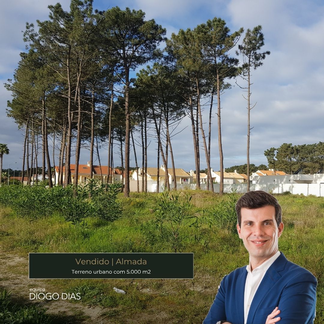 Imóvel vendido — Terreno, 5000m2, Charneca de Caparica — Equipa Diogo Dias